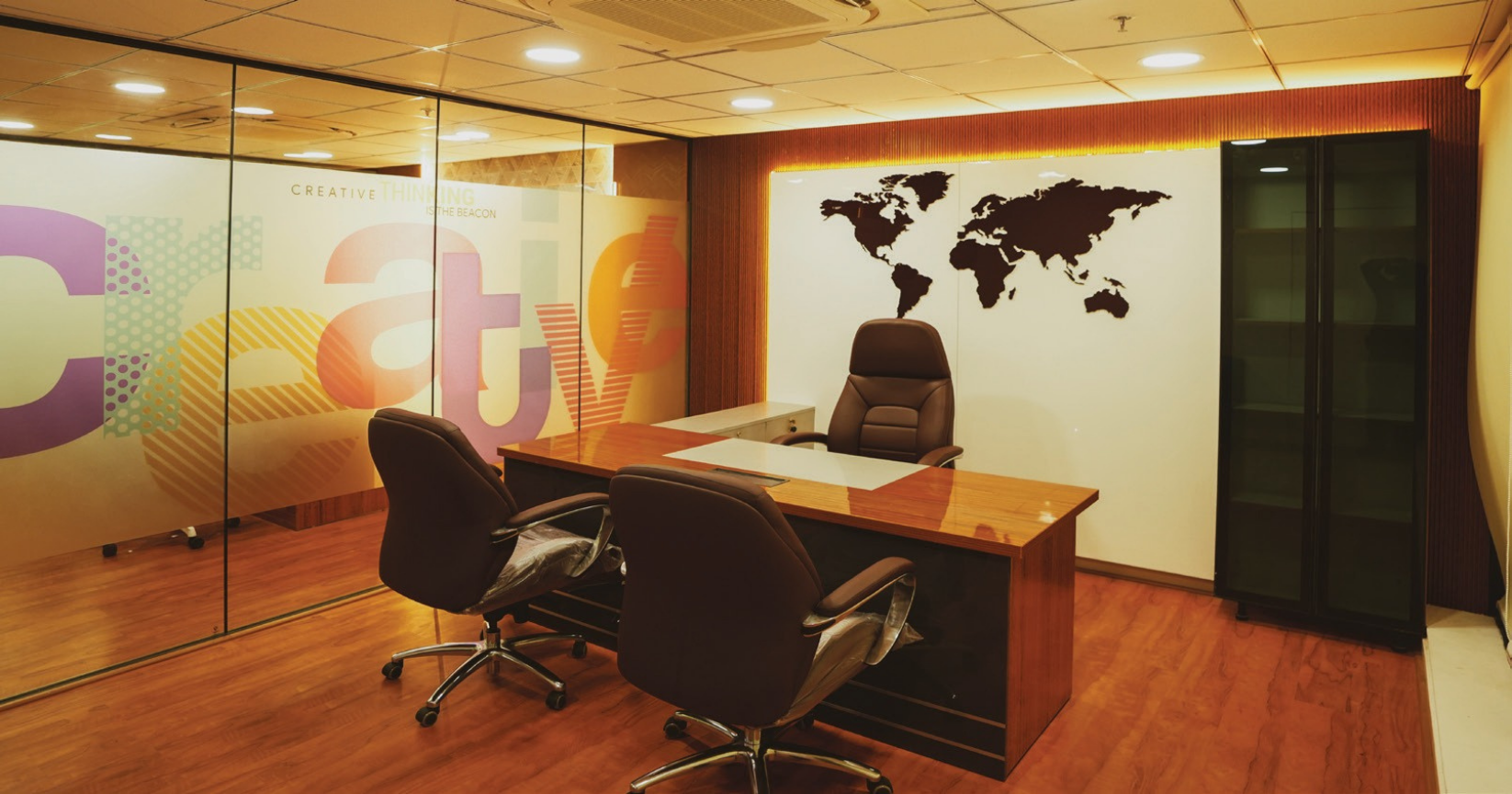 GR Tech Fluted Wood & Glass